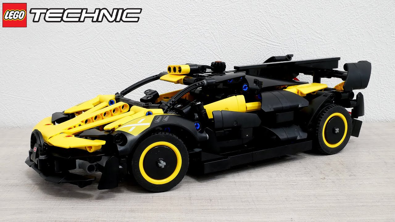 Дождь из новых деталей: ЛЕГО Техник Bugatti Bolide 42151 подробный обзор новинки 2023