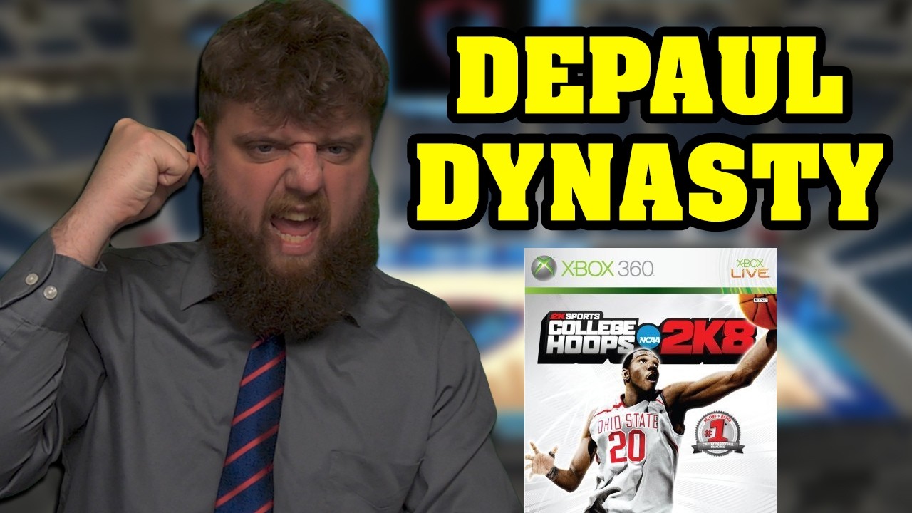 SAVING DEPAUL BASKETBALL YEAR 1 College Hoops 2k8 March Madness LIVE Stream #CollegeHoops2k8