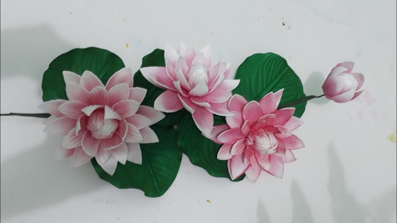passo a passo  flor  ninfèia  usando os frisadores  estrela show g , estrela de davi m e o silvestre