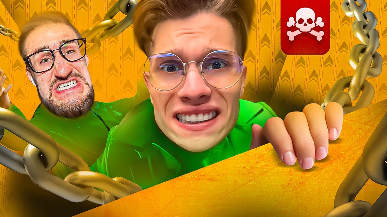 МЫ В ЦЕПЯХ 24 ЧАСА! Пройди СМЕРТЕЛЬНЫЙ Паркур ЧТОБЫ ВЫЖИТЬ в Chained in the Backrooms!