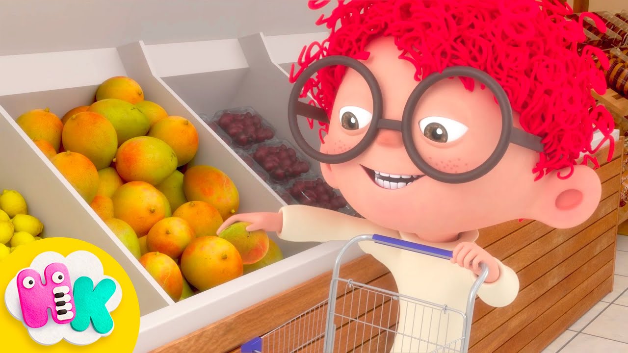 Les fruits en Français en chanson 🍓🎧 | HeyKids Comptines pour bébé | Animaj Kids