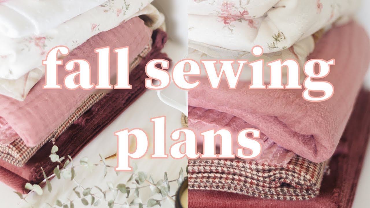 My Fall Sewing Plans + Fabric & Yarn Haul!