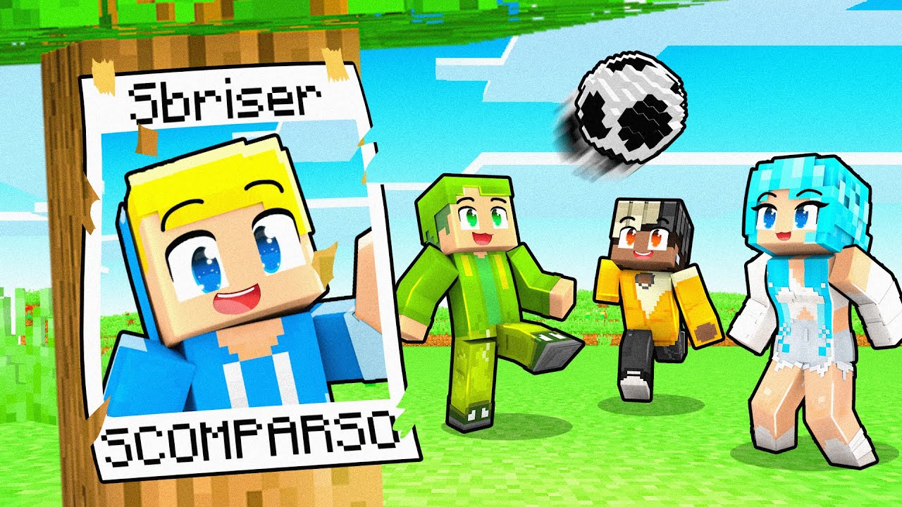 SBRISER &egrave; SCOMPARSO MA i suoi amici lo IGNORANO Su Minecraft!