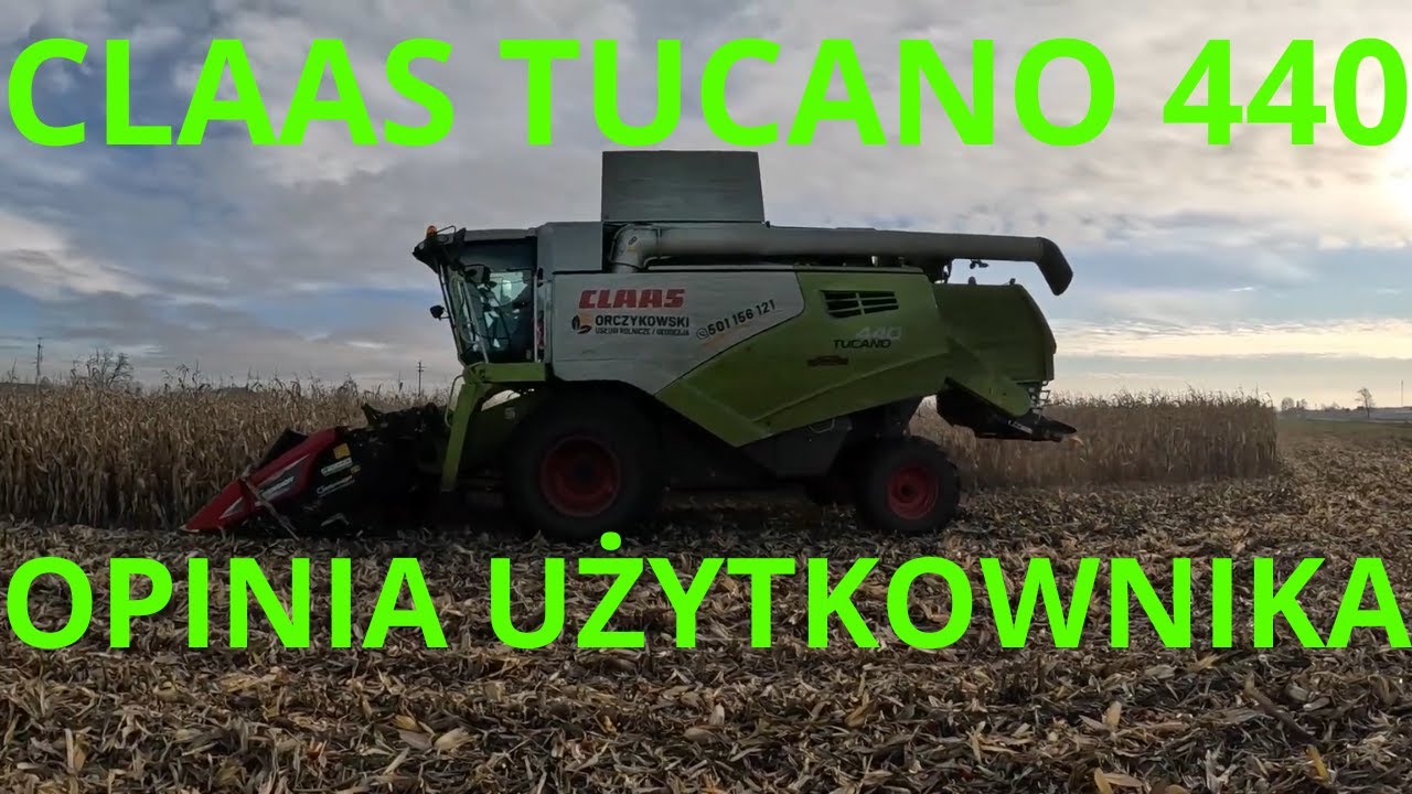 CLAAS TUCANO 440 OPINIA UŻYTKOWNIKA