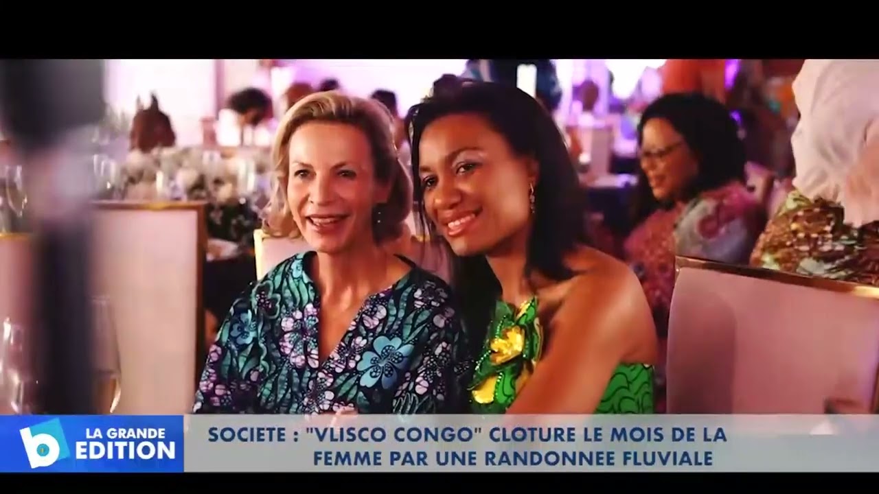 Société: VLISCO Congo clôture le mois de la femme par une randonnée fluviale