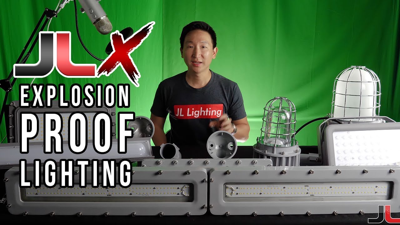 JLX EXPLOSION PROOF LED Light Fixtures!