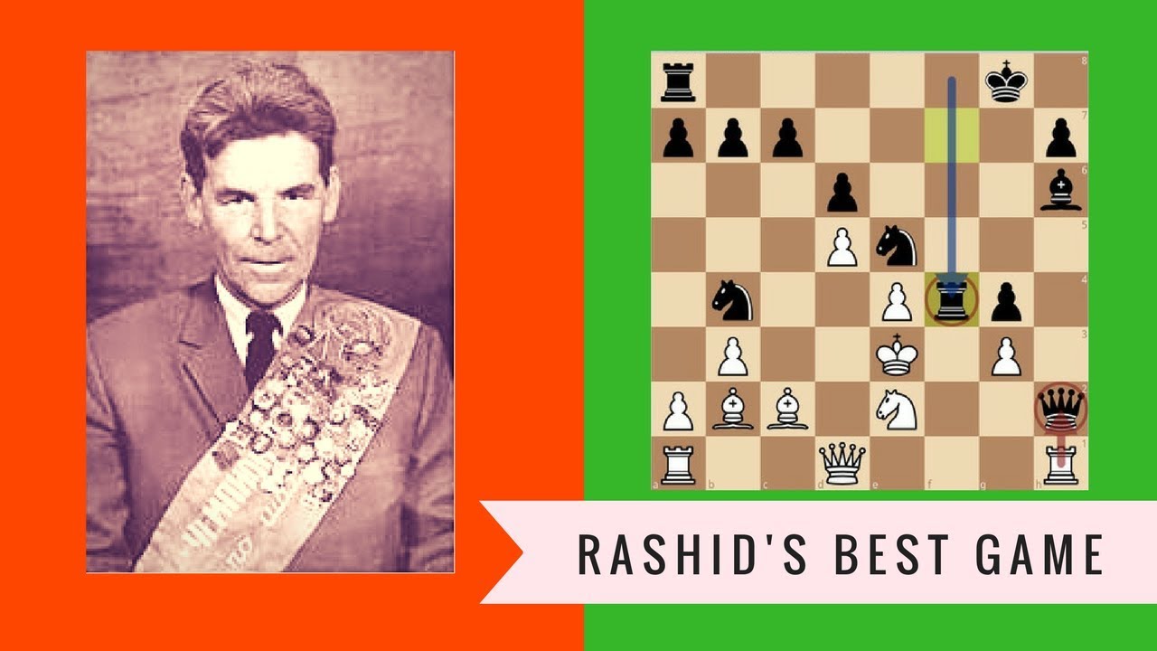 Superb Queen sacrifice Rashid Nezhmetdinov