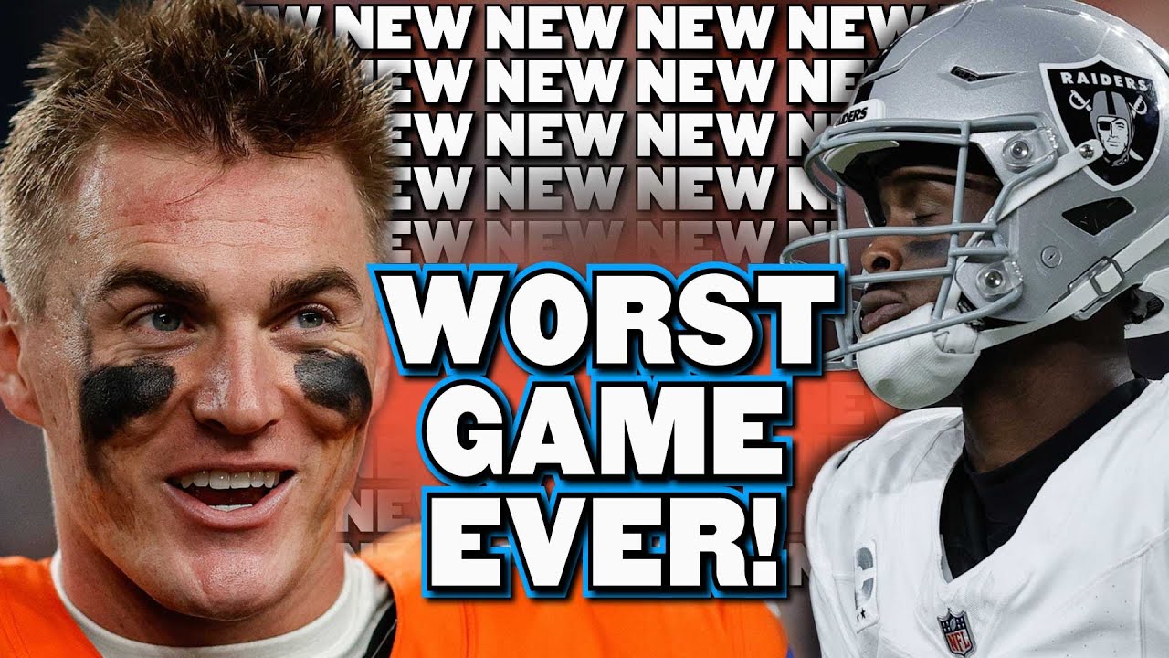 The New NEW^38 Worst Game Ever! Broncos vs Raiders
