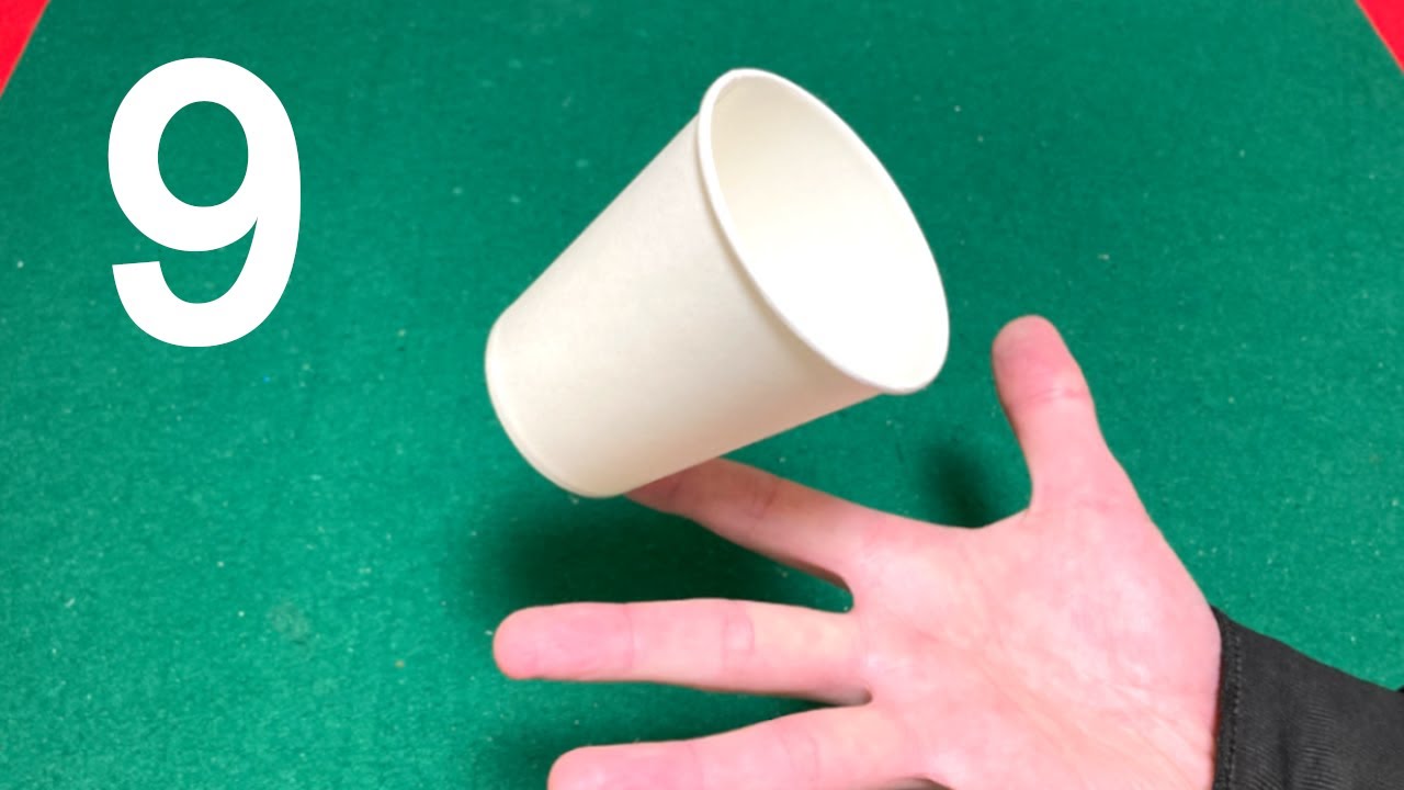 バランスマジック集　簡単9ネタ種明かし　9 Balance Magic Tricks Tutorials.