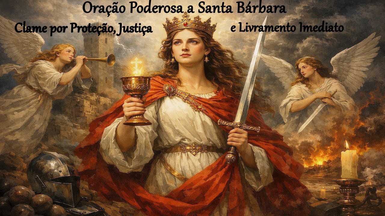 Oração Poderosa a Santa Bárbara – Clame por Proteção, Justiça e Livramento Imediato