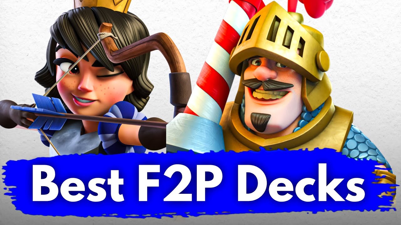 TOP 5 BEST Free to Play Decks in Clash Royale (2025)