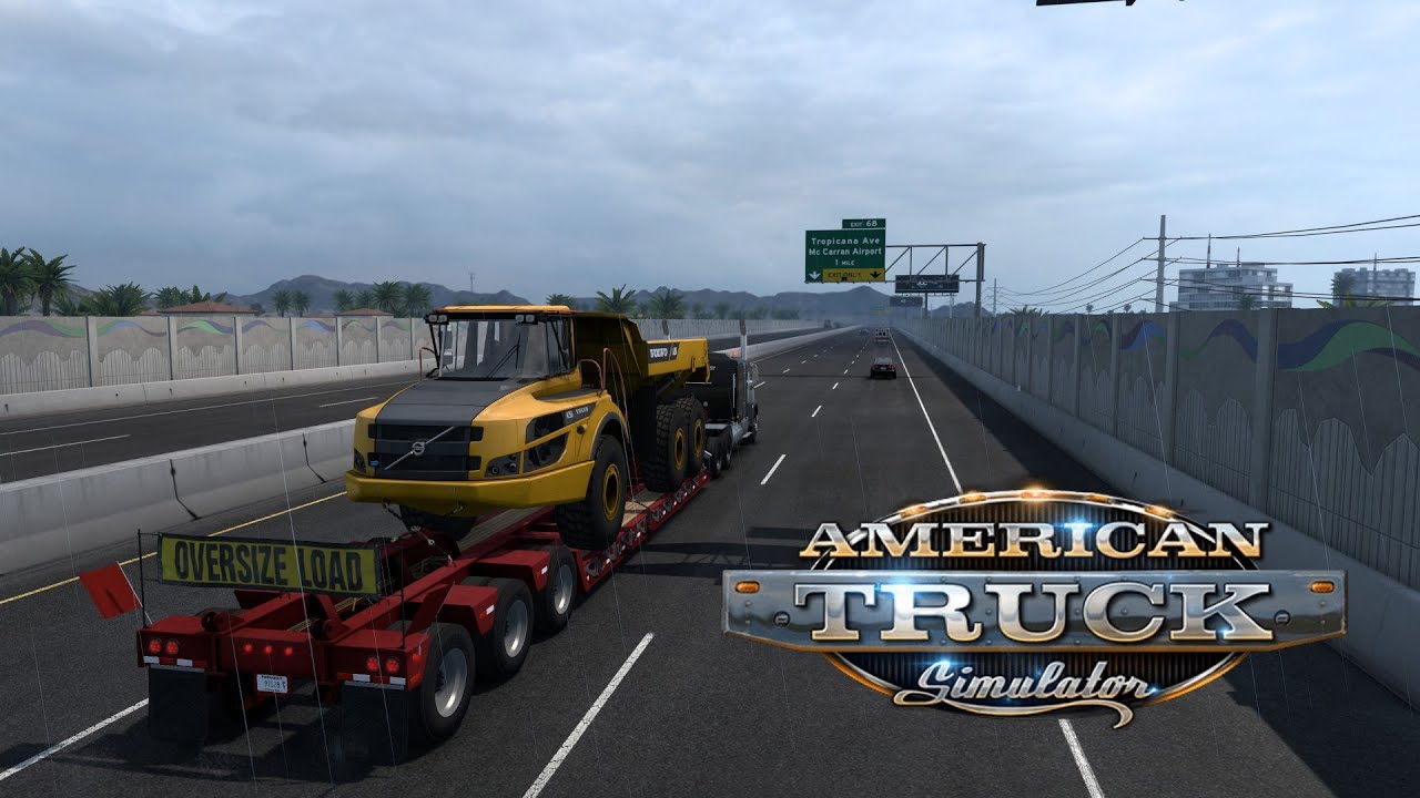 #ATS Articulated Hauler Volvo delivery between @KiewitCorporation from #LasVegas to #GrandCanyon