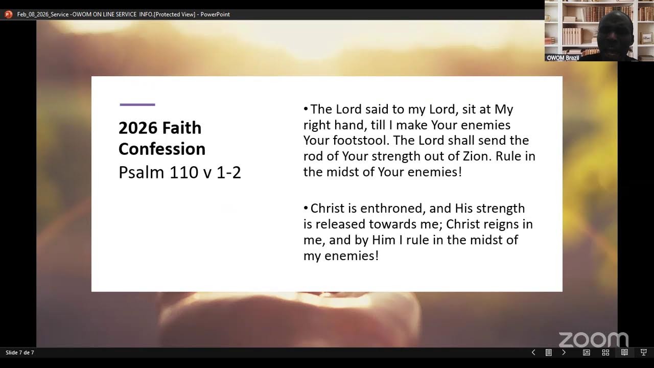 *** THE GOSPEL OF THE KINGDOM | 08-FEBRUARY-2026