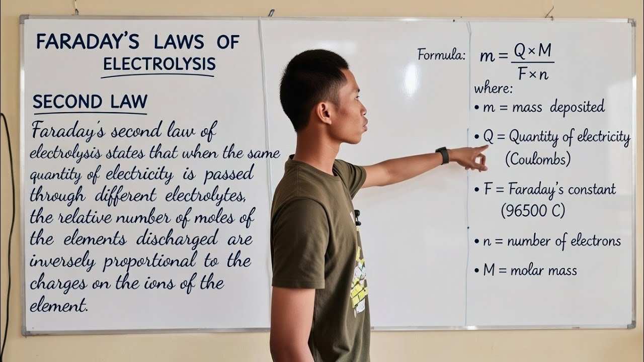 Faraday’s Laws of Electrolysis Explained with Calculation | JAMB & WAEC Chemistry 2026