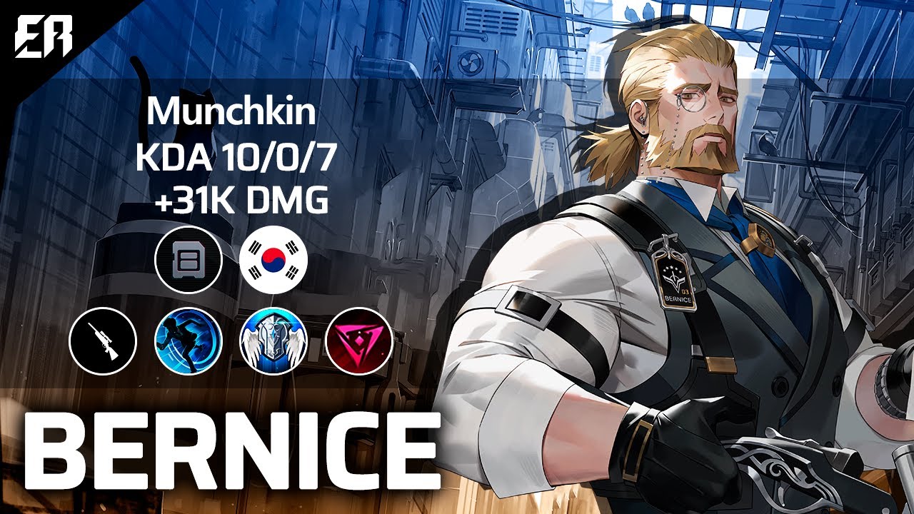 Eternal Return BERNICE Gameplay Preseason 10 Patch 10.0