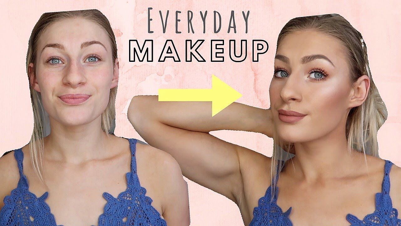 MY 2018 EVERYDAY MAKE UP TUTORIAL | BusybeeCarys