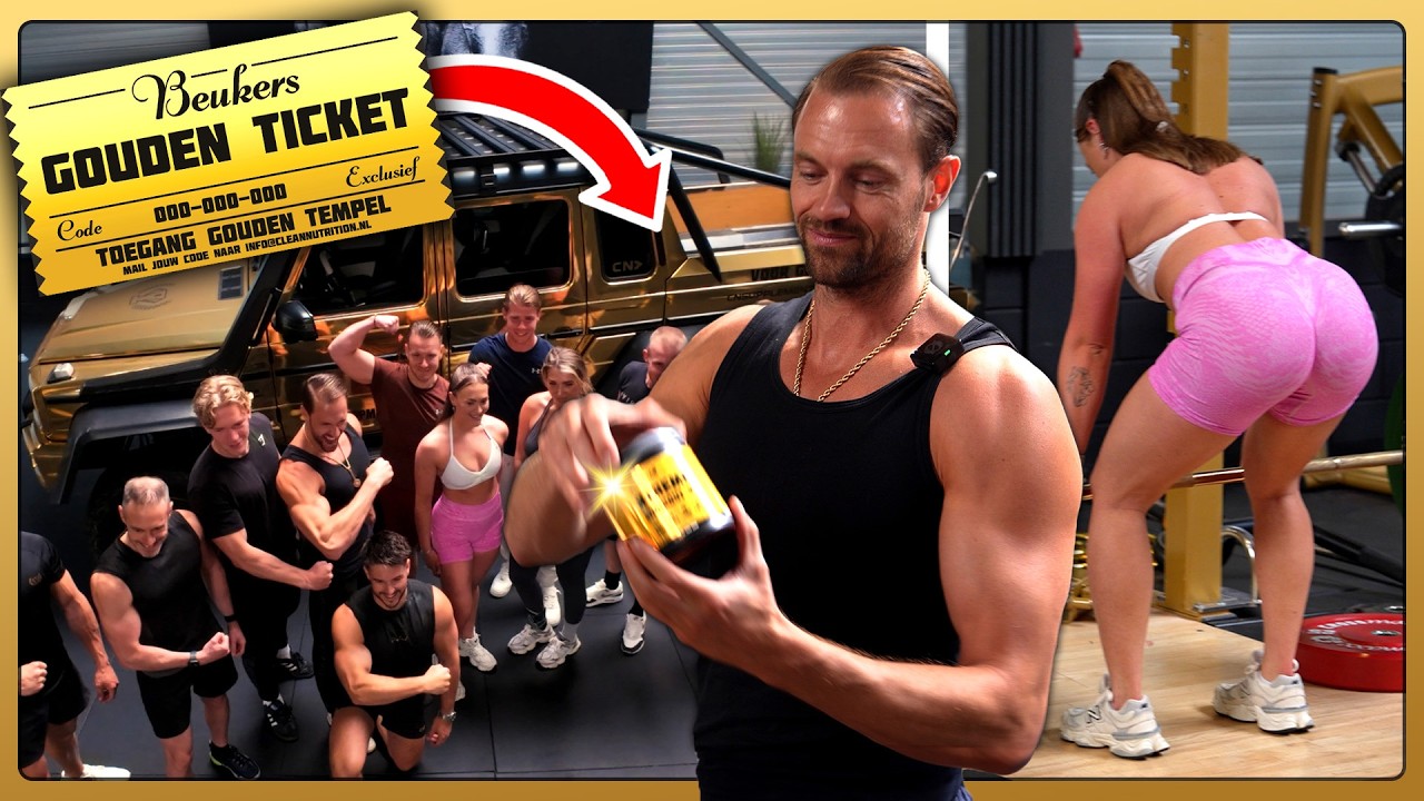 Gouden Ticket Winnaars Trainen Met Joel Beukers *Gouden Tempel*