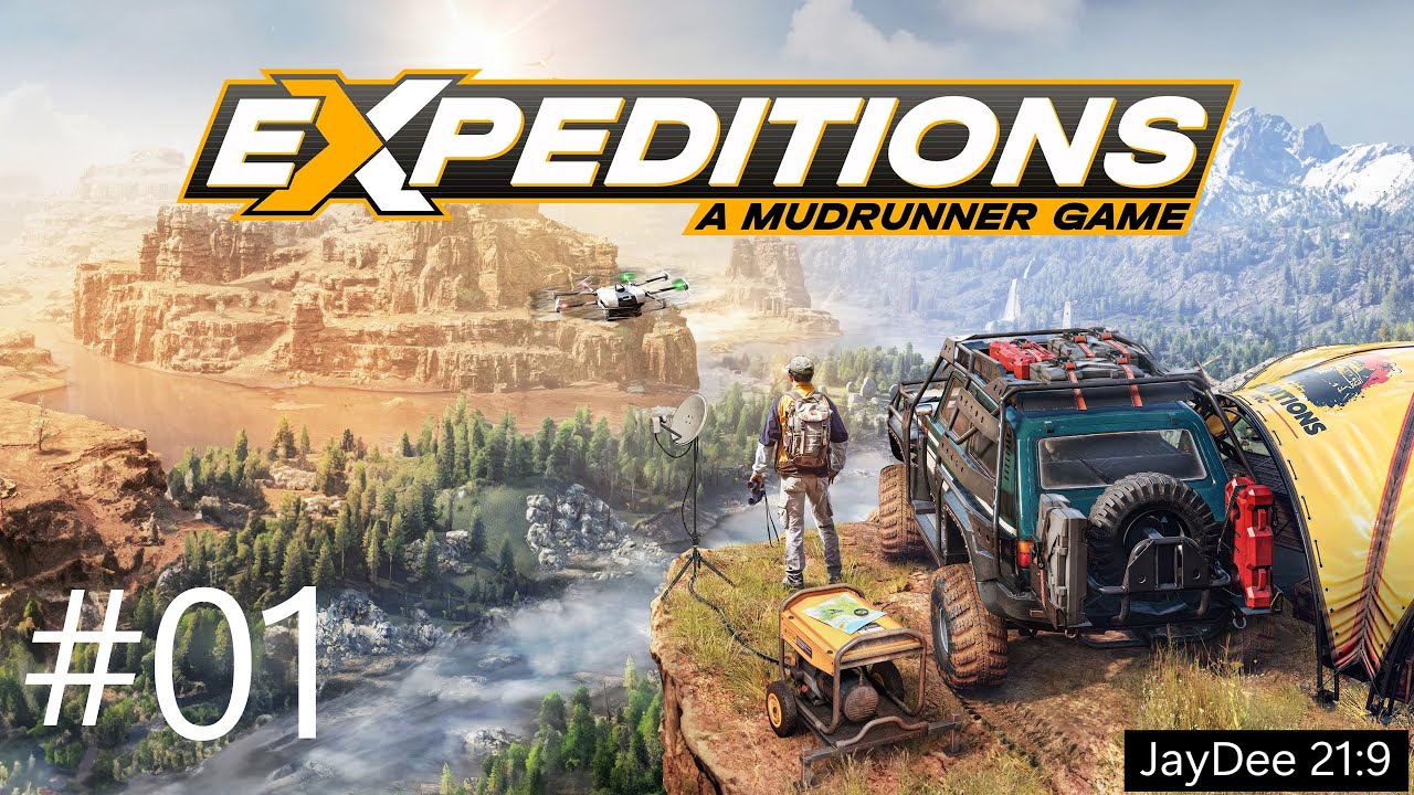 #01 - Erste Expedition ★ Expeditions A Mudrunner Game Deutsch