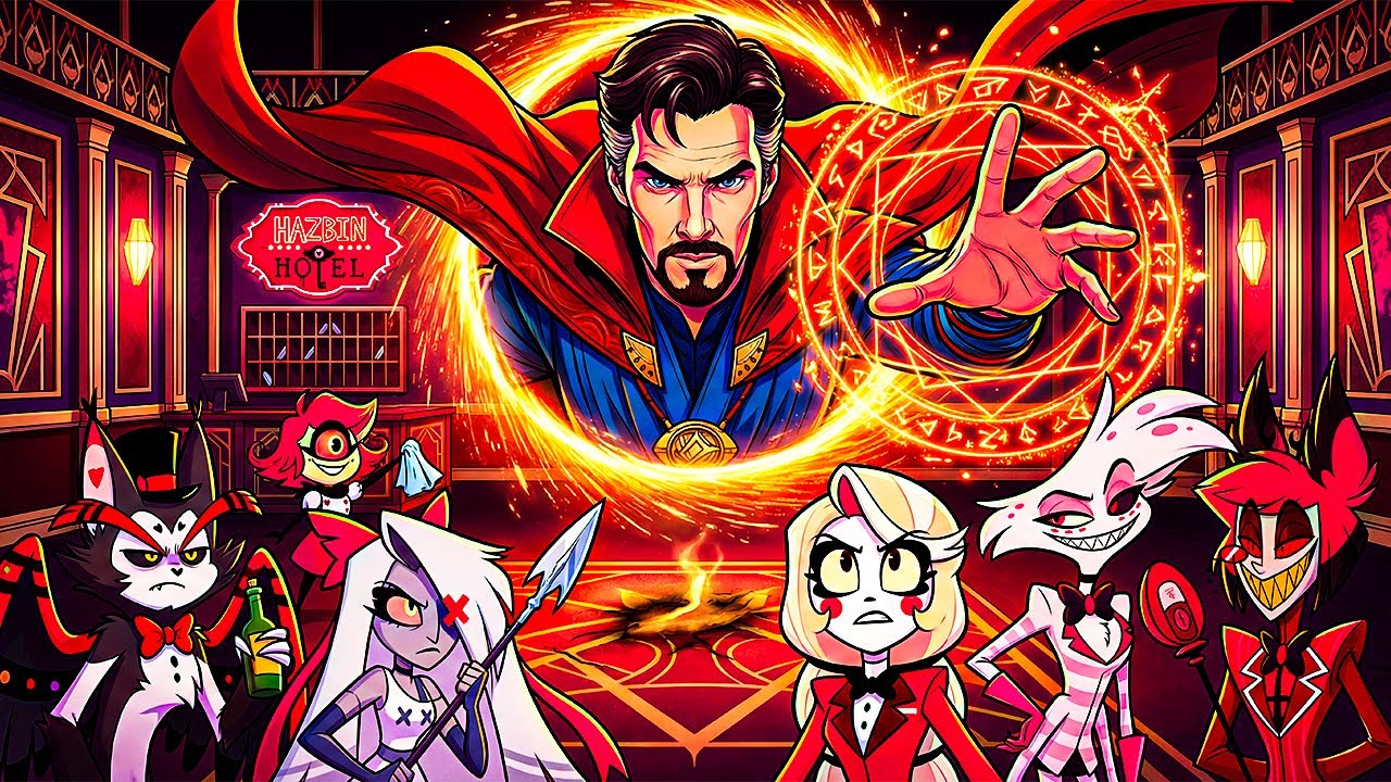 What If Doctor Strange Arrived In Hazbin Hotel?