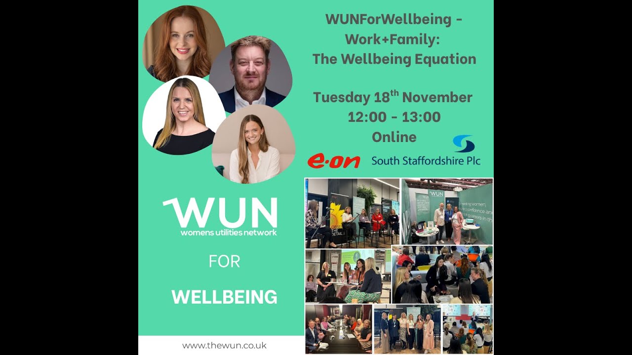 WUNForWELLBEING-Work+Family:The Wellbeing Equation.