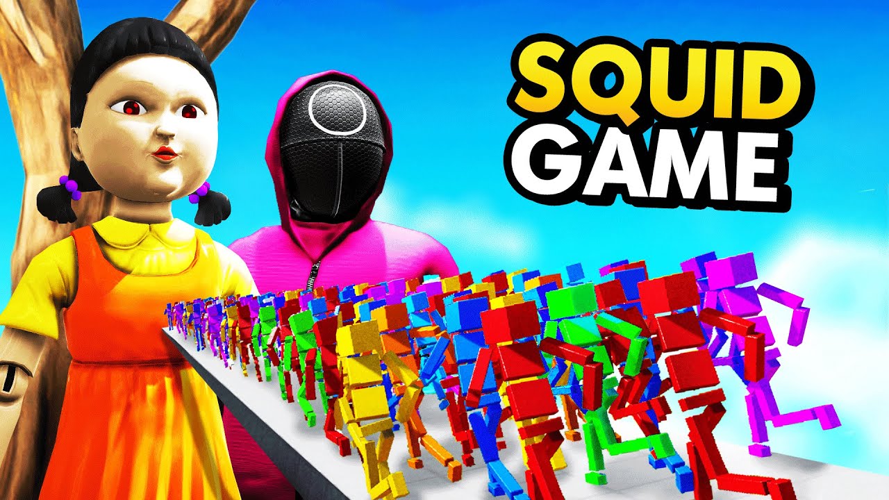 SQUID GAME vs 1,000,000 RAGDOLLS