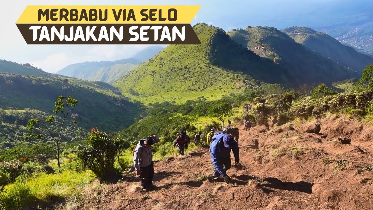 PENDAKIAN TEKTOK MERBABU VIA SELO, JALUR TAMAN NASIONAL