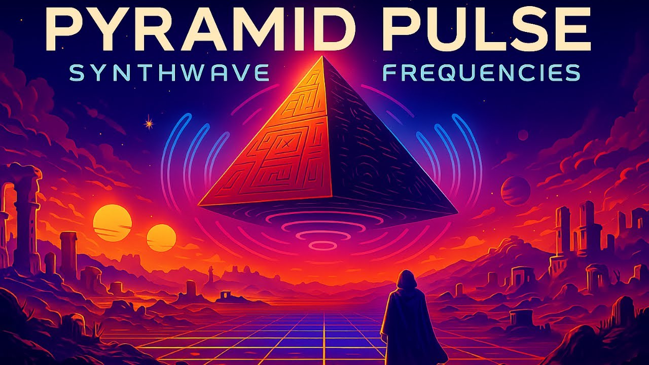 Pyramid Pulse: Synthwave Frequencies | Dark Mystical Synthwave