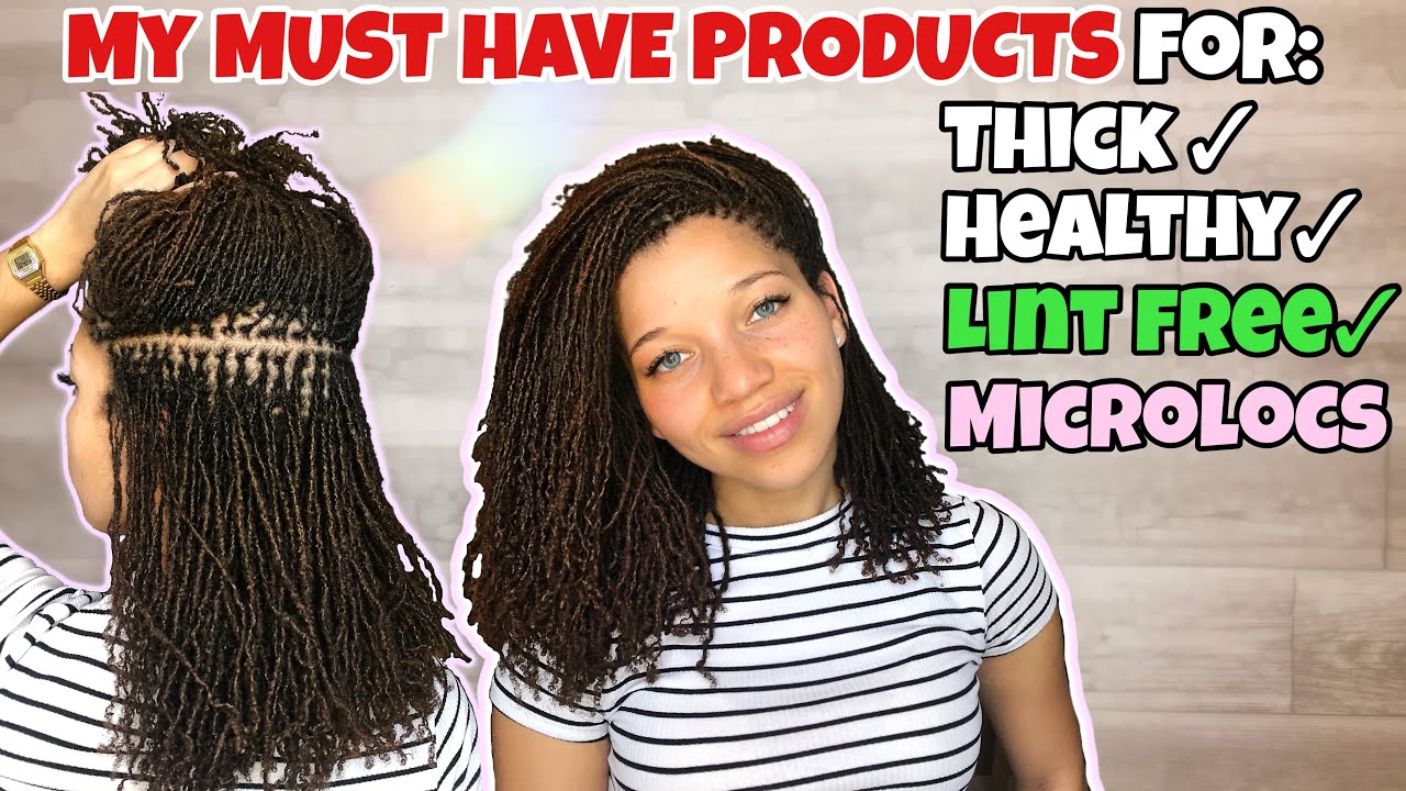 My MUST HAVE PRODUCTS for my MICROLOCS and skin!