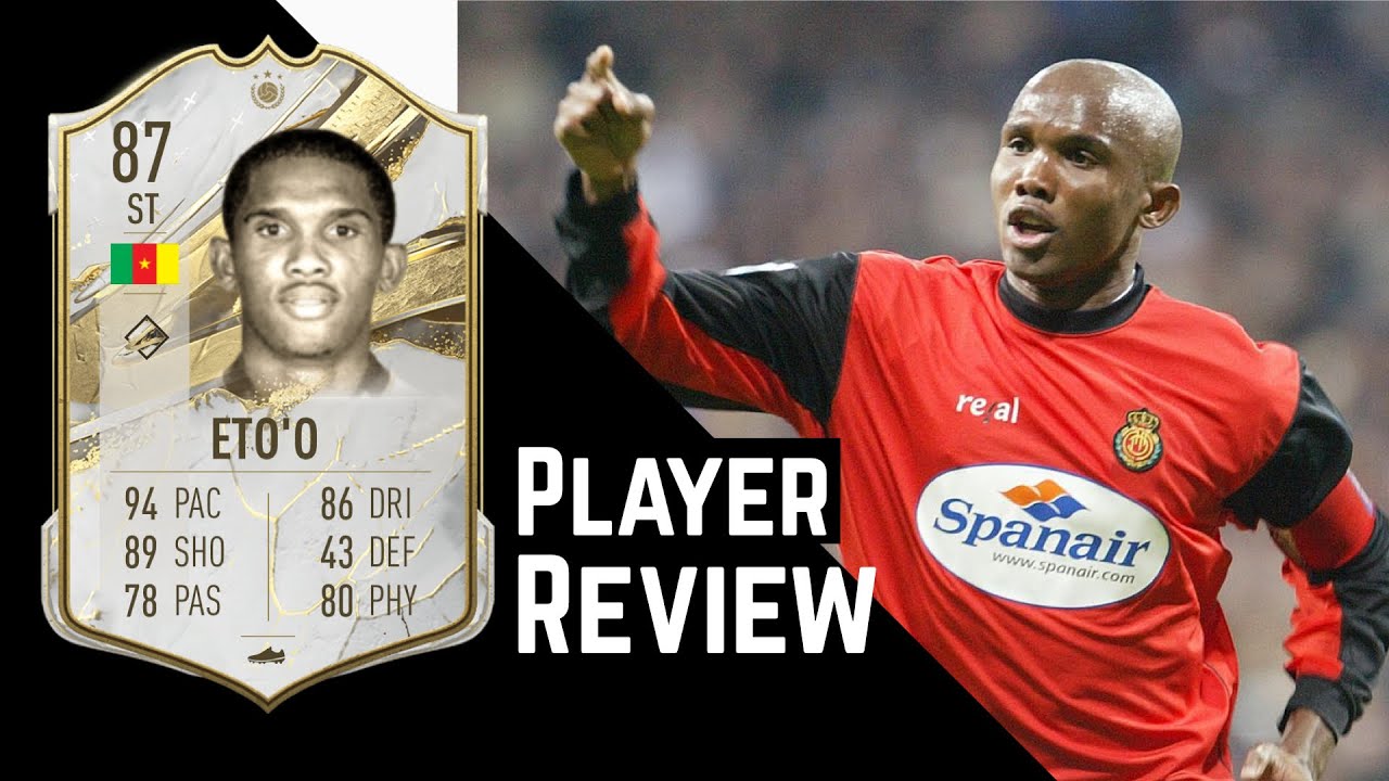 Samuel Eto&rsquo;o Base ICON Review | BEST CARD IVE USED IN FIFA 23 SO FAR