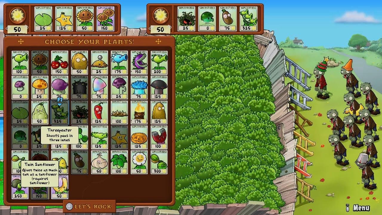 Plants vs. Zombies: Replanted Father & Son Co-Op Pool Hard