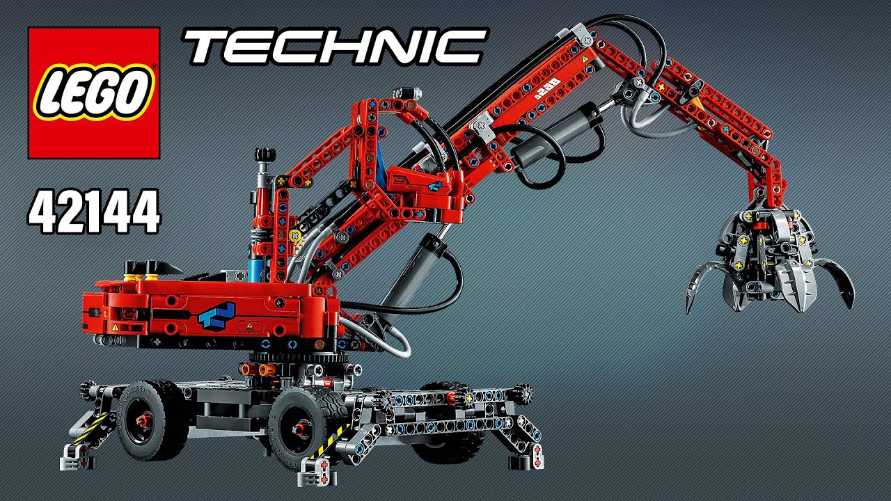 LEGO® Technic™ Material Handler (42144)[835 pc] Step-by-Step Building Instructions | TopBrickBuilder
