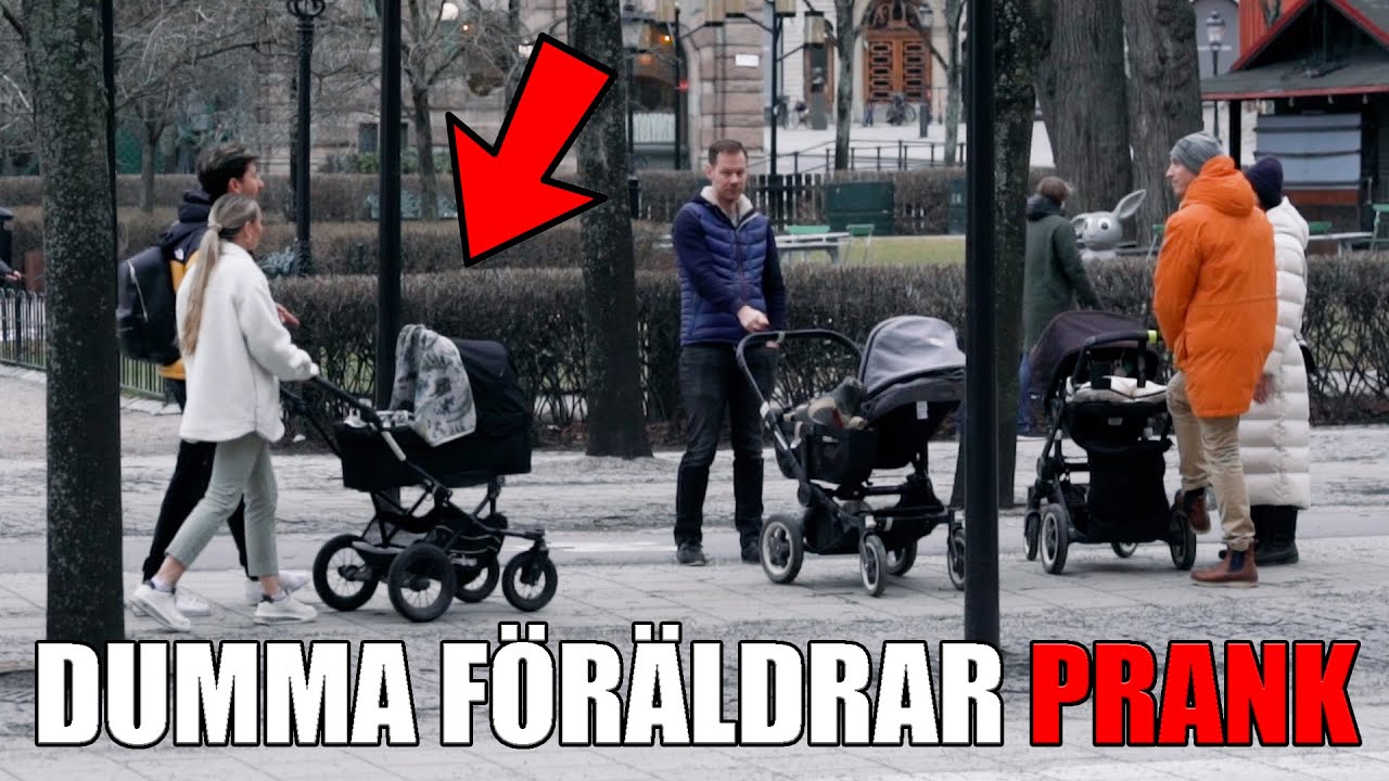 GLÖMMER BARNVAGN EXPERIMENT *DUMMA FÖRÄLDRAR*