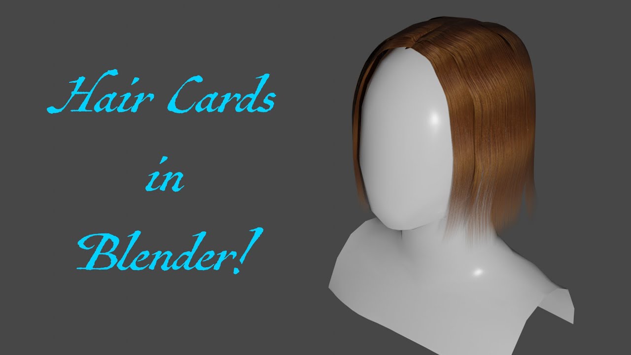 Blender Hair Card Tutorial