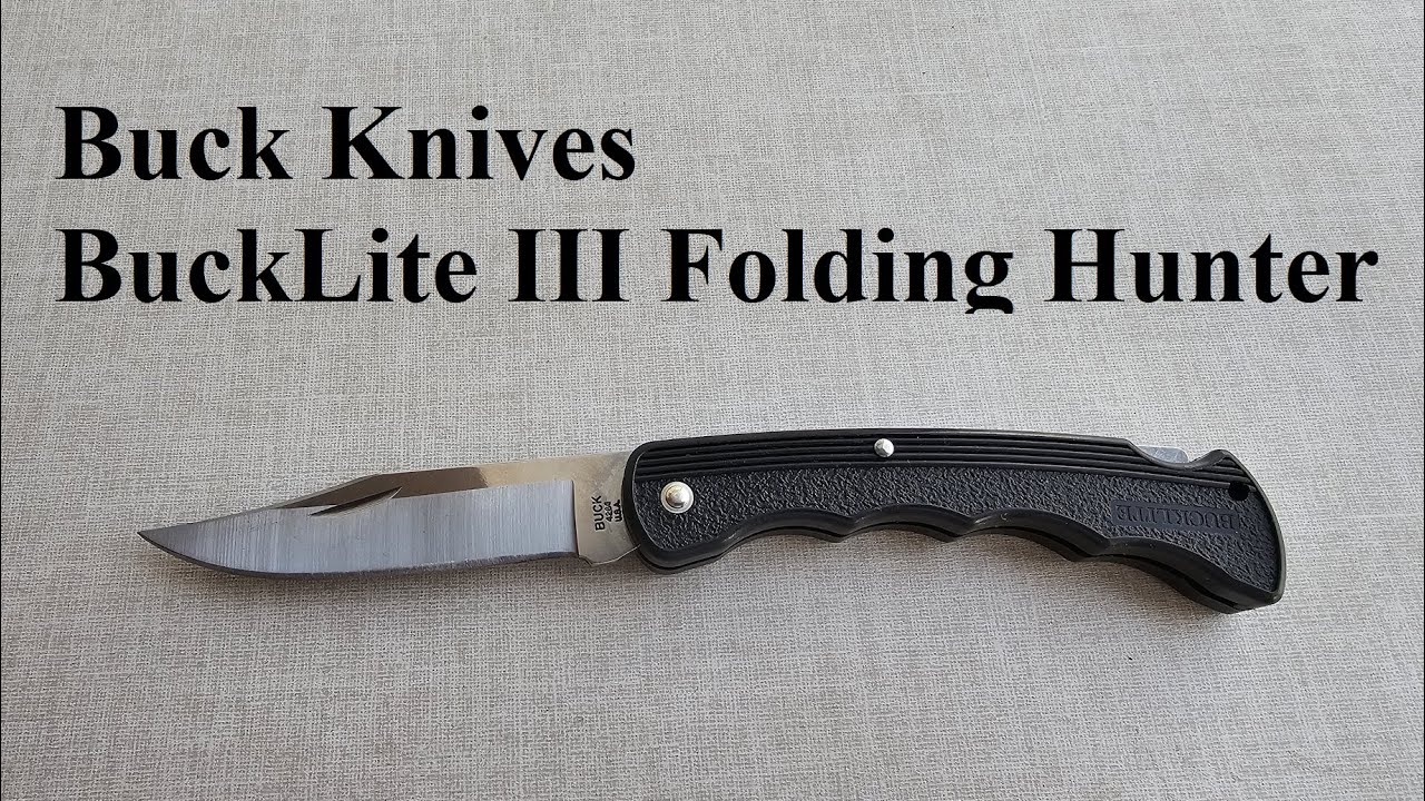 Buck Knives - BuckLite III Folding Hunter