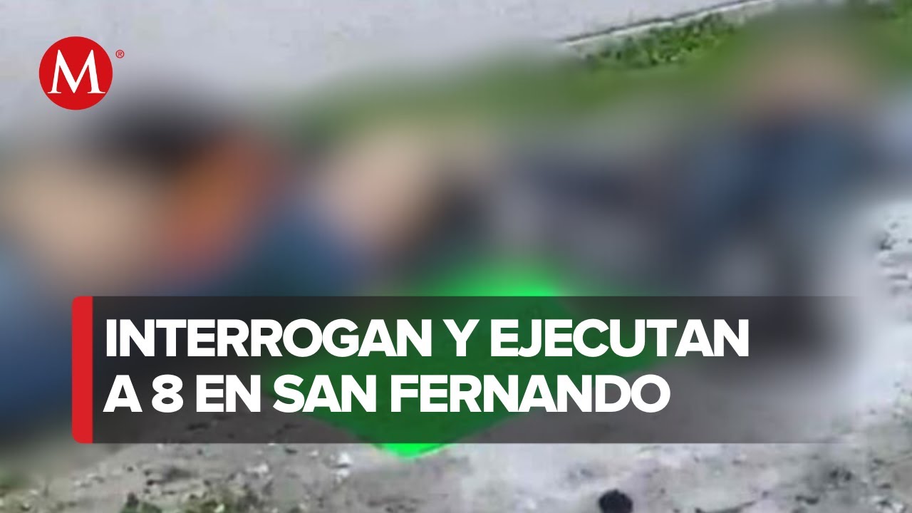 Se difunde video del interrogatorio y asesinato de integrantes de Los mayos