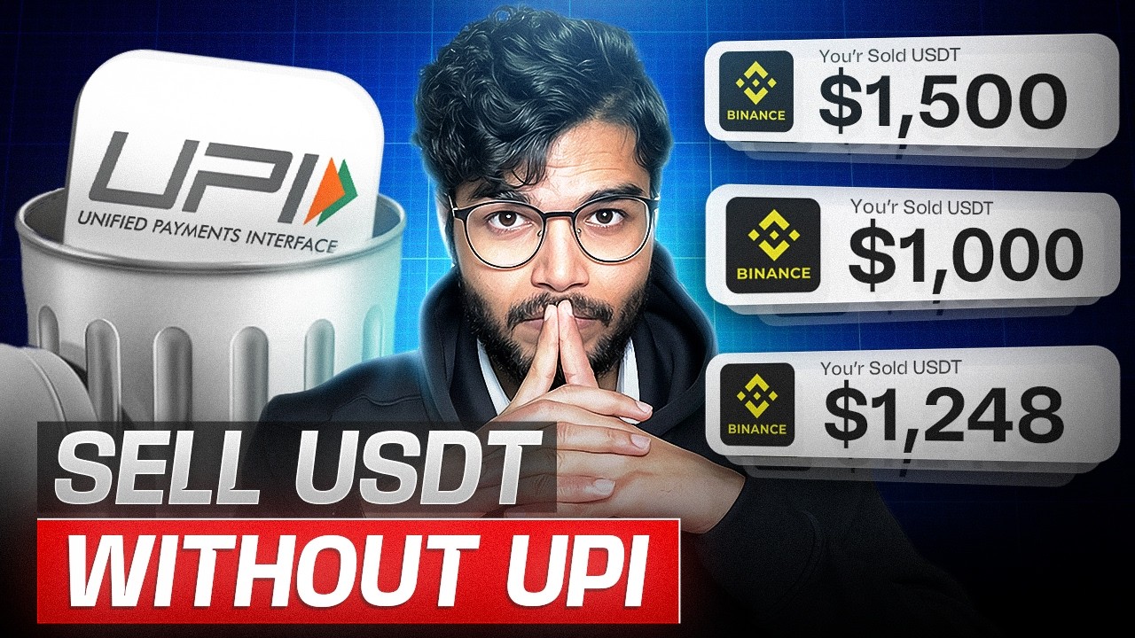 USDT to Cash in Binance | How to Sell USDT in Binance Digital eRupee | Binance USDT Selling