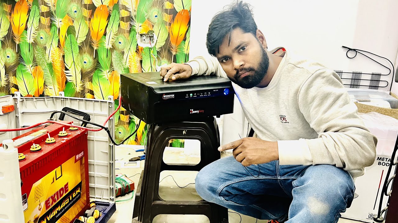 इन्वर्टर वायरिंग इससे आसान संभव ही नहीं है ।। जीरो से सीखे ।। How to assemble inverter at home
