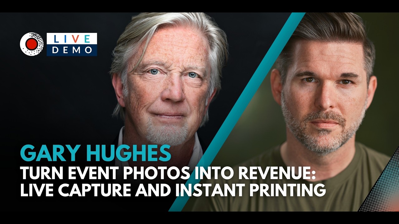 Turn Event Photos into Revenue: Capture + Instant Printing | Live Photography Demo with Gary Hughes