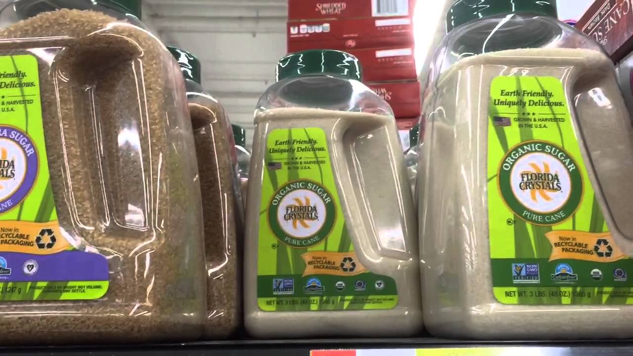Органический сахар без ГМО в Walmart