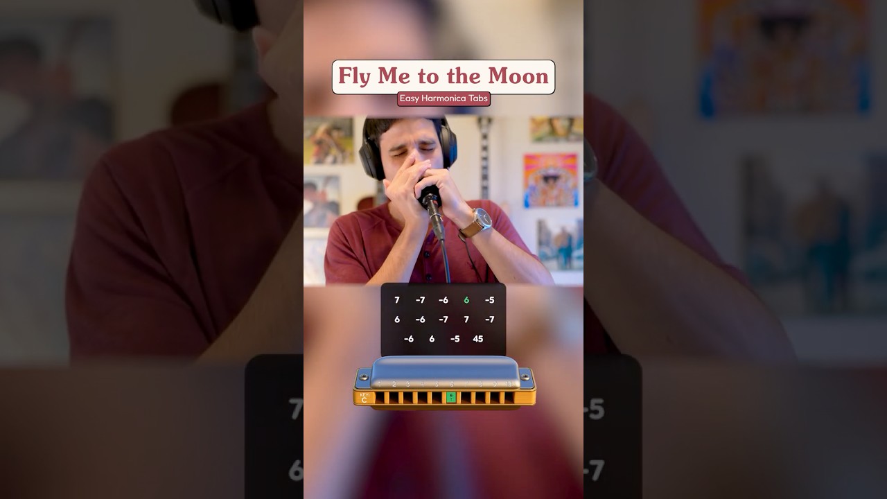 Fly Me to the Moon - Harmonica Tabs