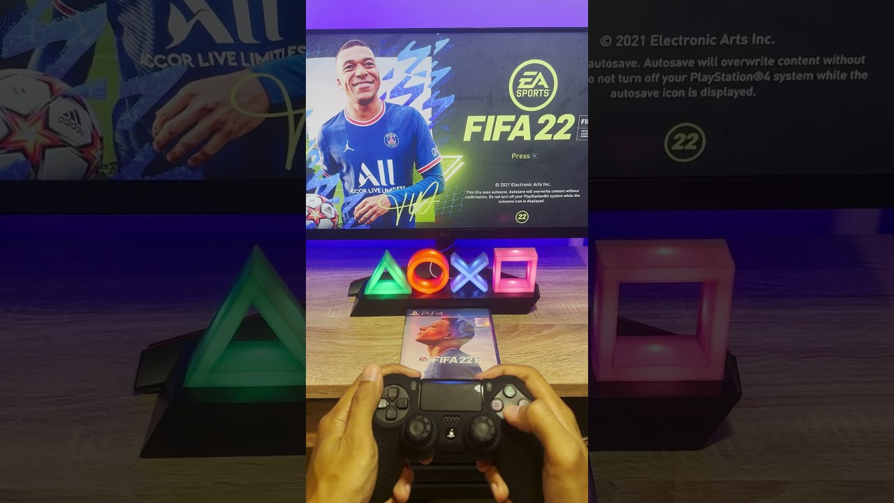 FIFA 22 PlayStation 4 Pro #ps4 #playstation #fifa22  #easportsfc #fifa