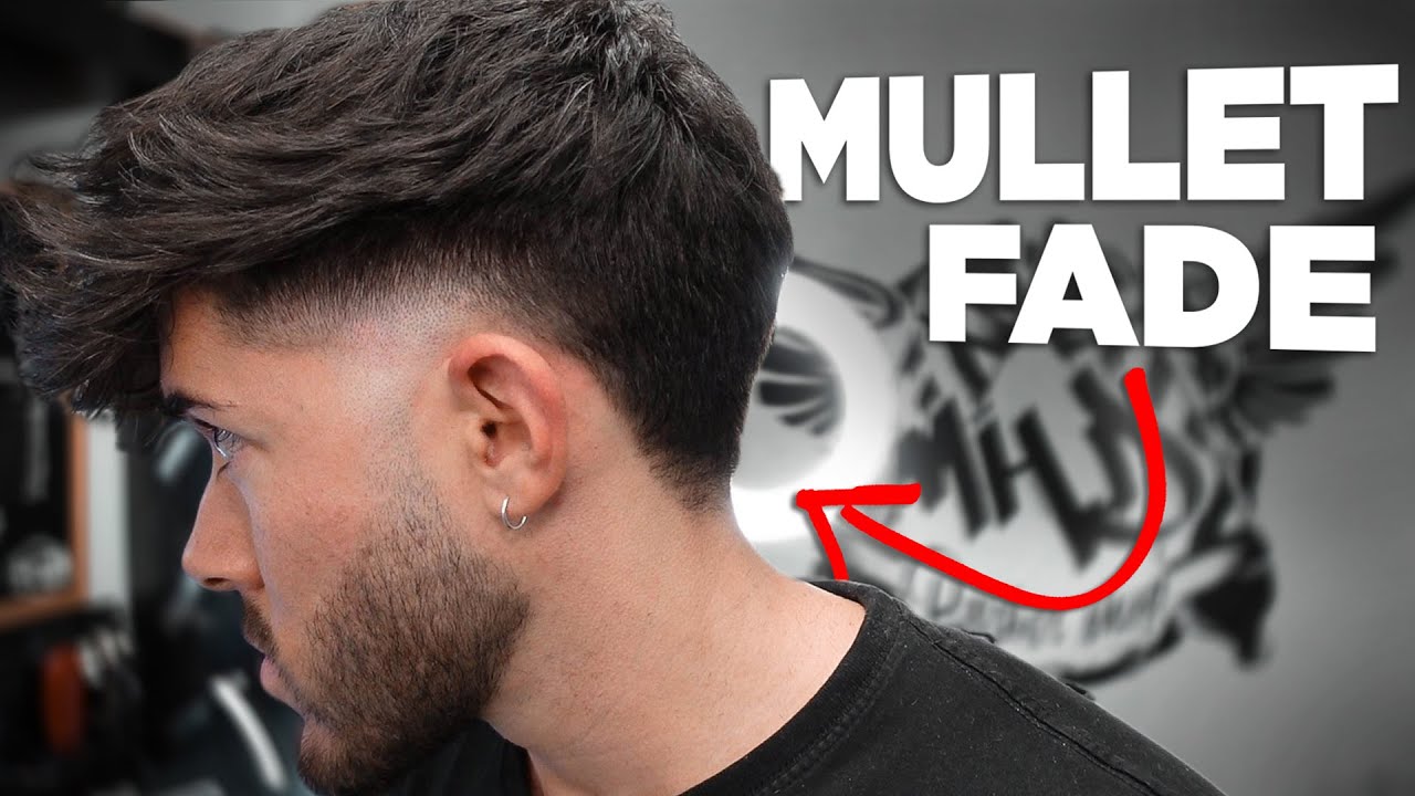 COMO hacerte un MULLET FADE - Corte y peinado AESTHETIC HOMBRE