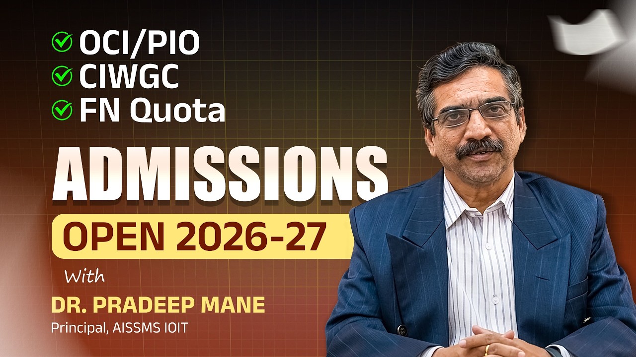 Engineering Education through OCI/PIO, CIWGC, FN Quota Admissions.
