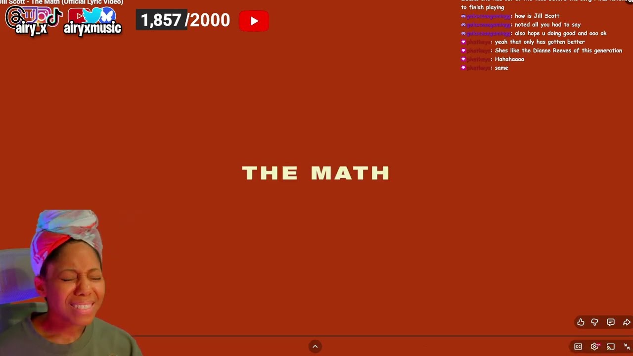 🎶 So Important! The Math - Jill Scott - To Whom It May Concern Reaction #jillscott #music #reaction