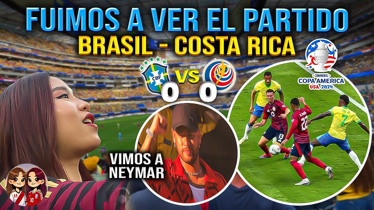 BRASIL VS COSTA RICA | COPA AMERICA 2024 | VLOG