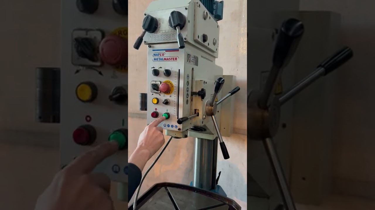 HAFCO Metal Master GHD 38B Pedestal Drill stock 2633