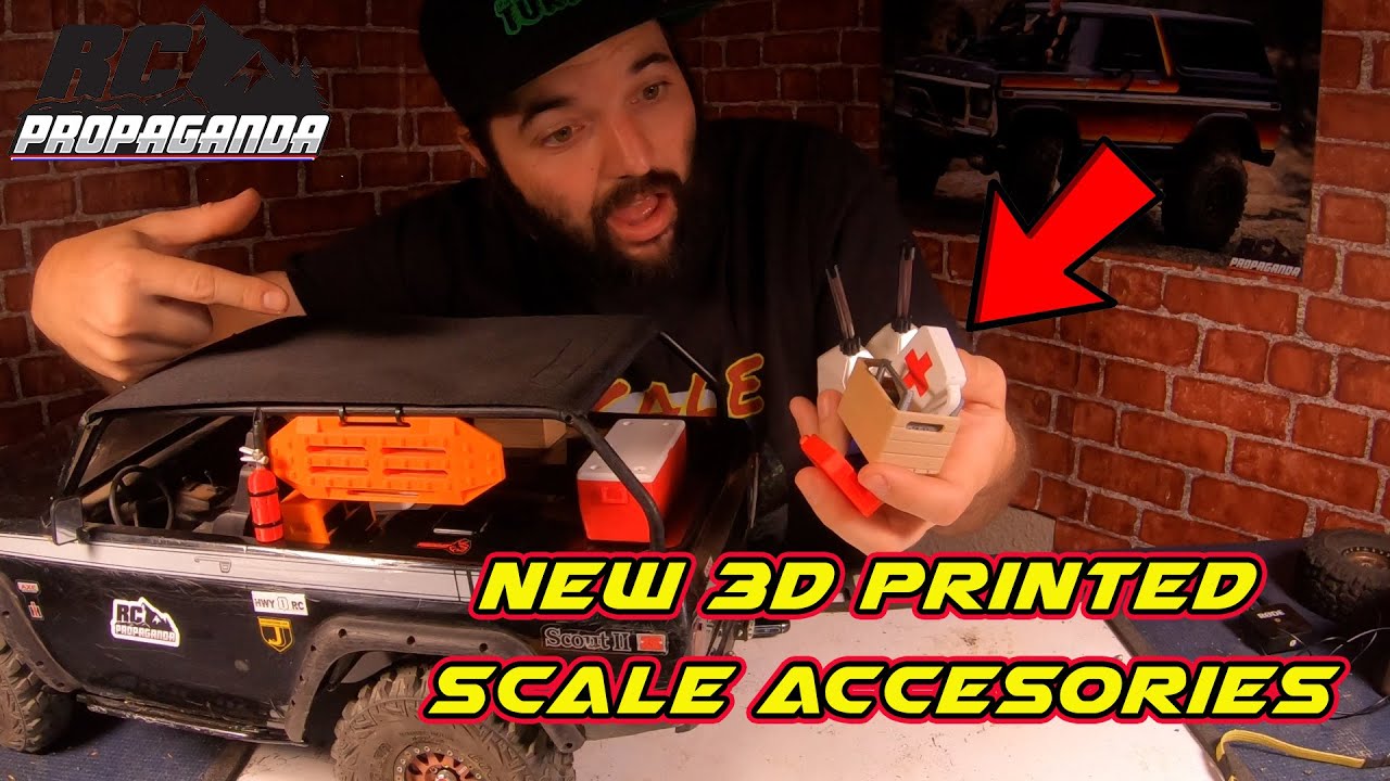A Look At 3D Printed Scale Accessories From Kustom Scale Printing