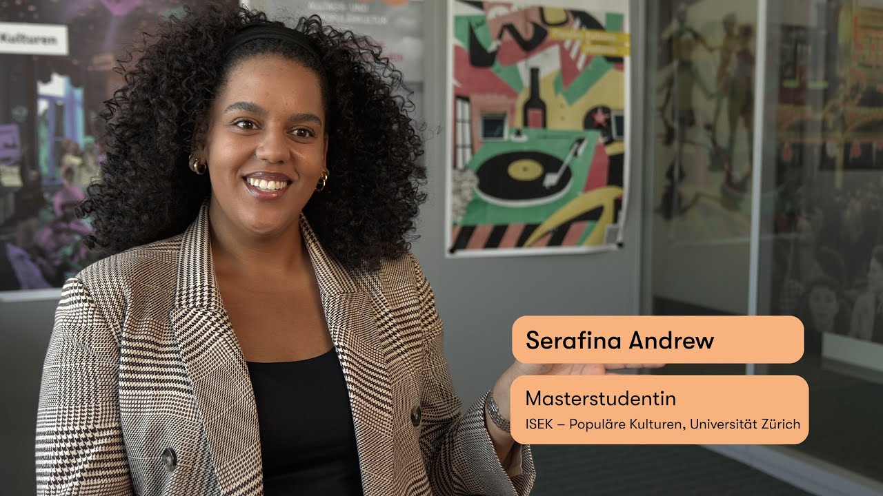 Serafina Andrew, Masterstudentin, ISEK &ndash; Popul&auml;re Kulturen, Universit&auml;t Z&uuml;rich