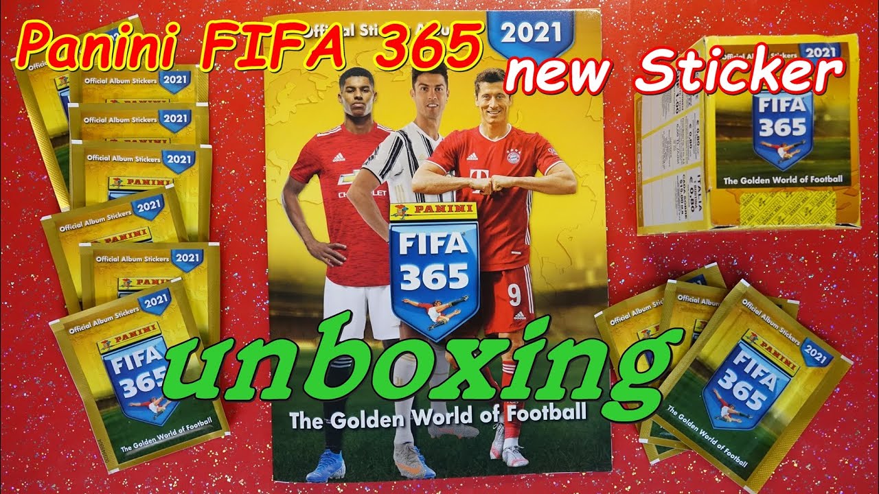 Panini Sticker Album FIFA 365 Saison 2021 new stickers Golden World of Football Lucky Bag Cromos