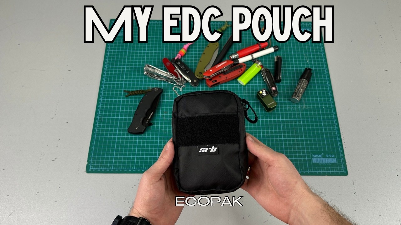 Too Much EDC Gear… So I Made the Perfect Pouch ASMR Sewing